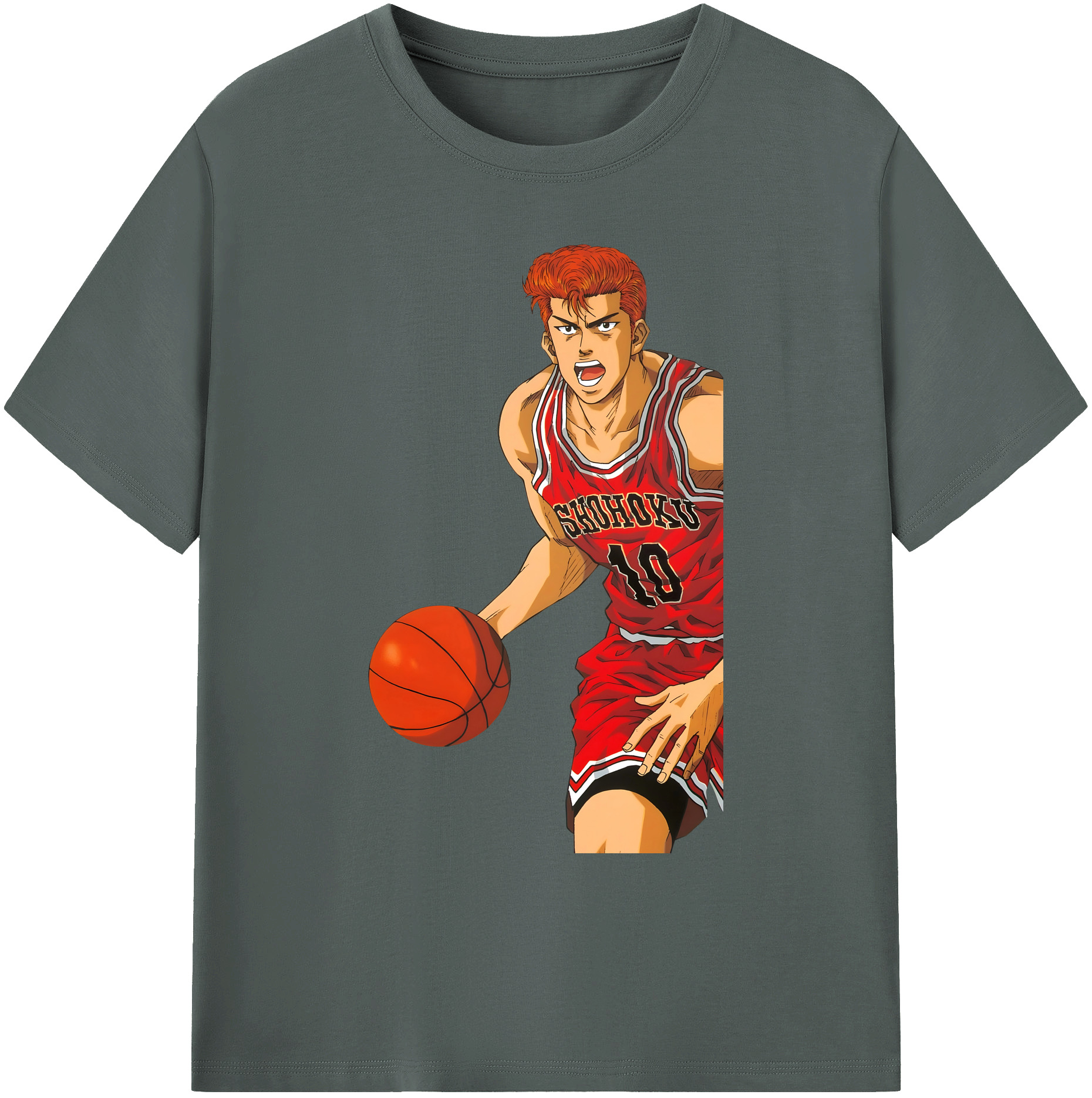 （画像用） SLAM DUNK／スラムダンク 綿100％ メンズ半袖Tシャツ｜肌触りやわらか＆通気性
